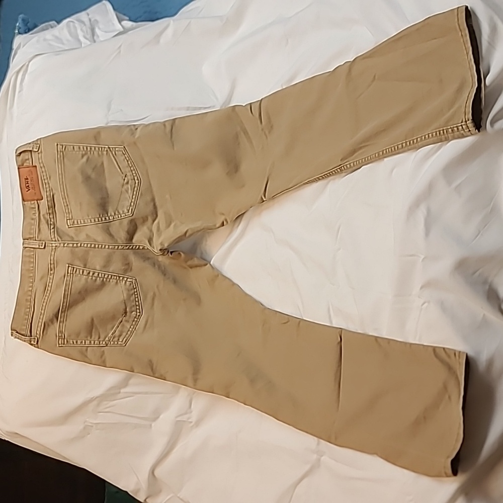 Mens Van's chinos jeans brown 32
